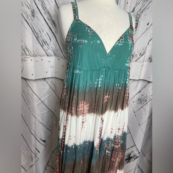 Vasna Desire Batik Maxi Dress M - Picture 3 of 5